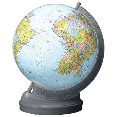 Ravensburger - Puzzle 3d Cu Led Globul Pamantesc 540 Piese Ravensburger - 1